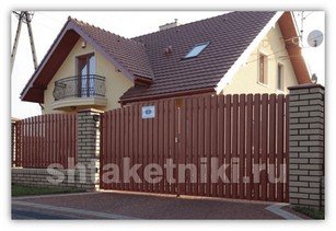 Штакетник для забора под дерево в Черкесске