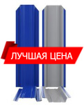 Штакетник П-образный Узкий 85мм заборный